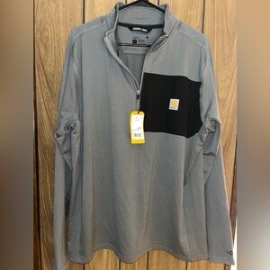 Carhartt Men's Gray Jacket Size Large